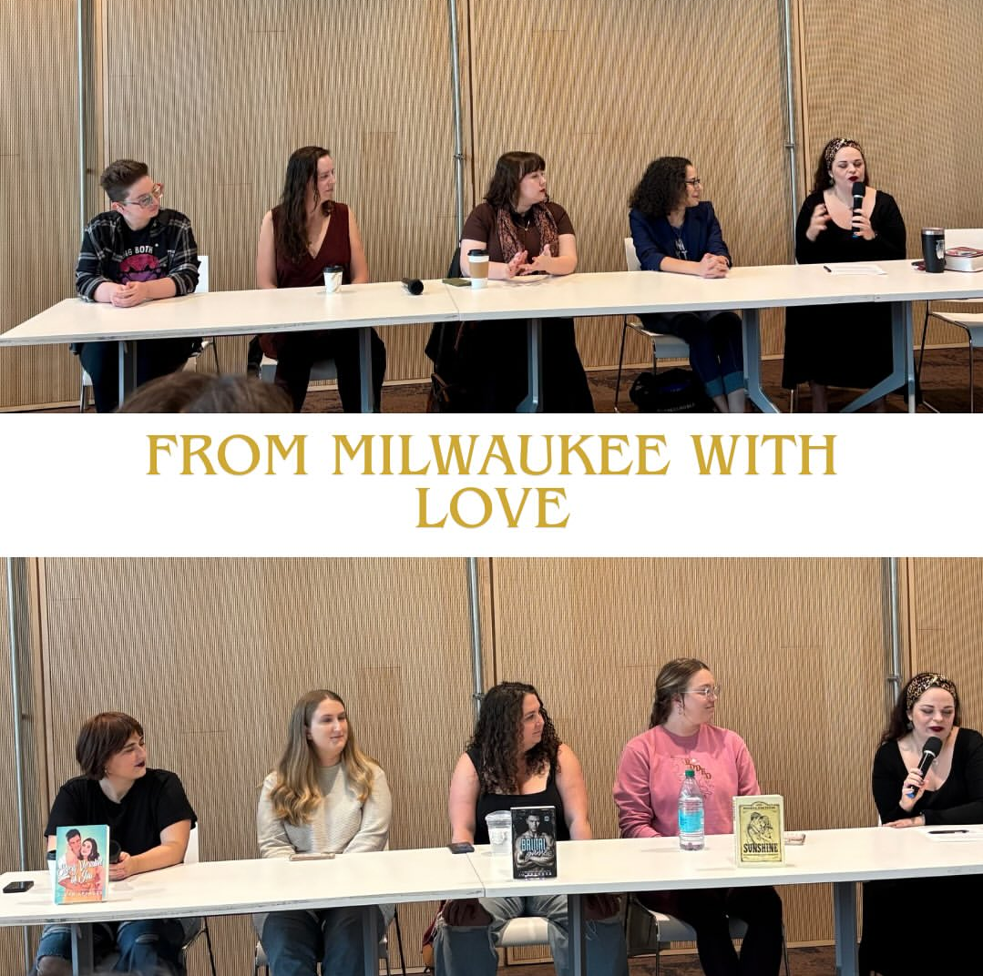 Lyndzi Miller hosting a panel in 2025